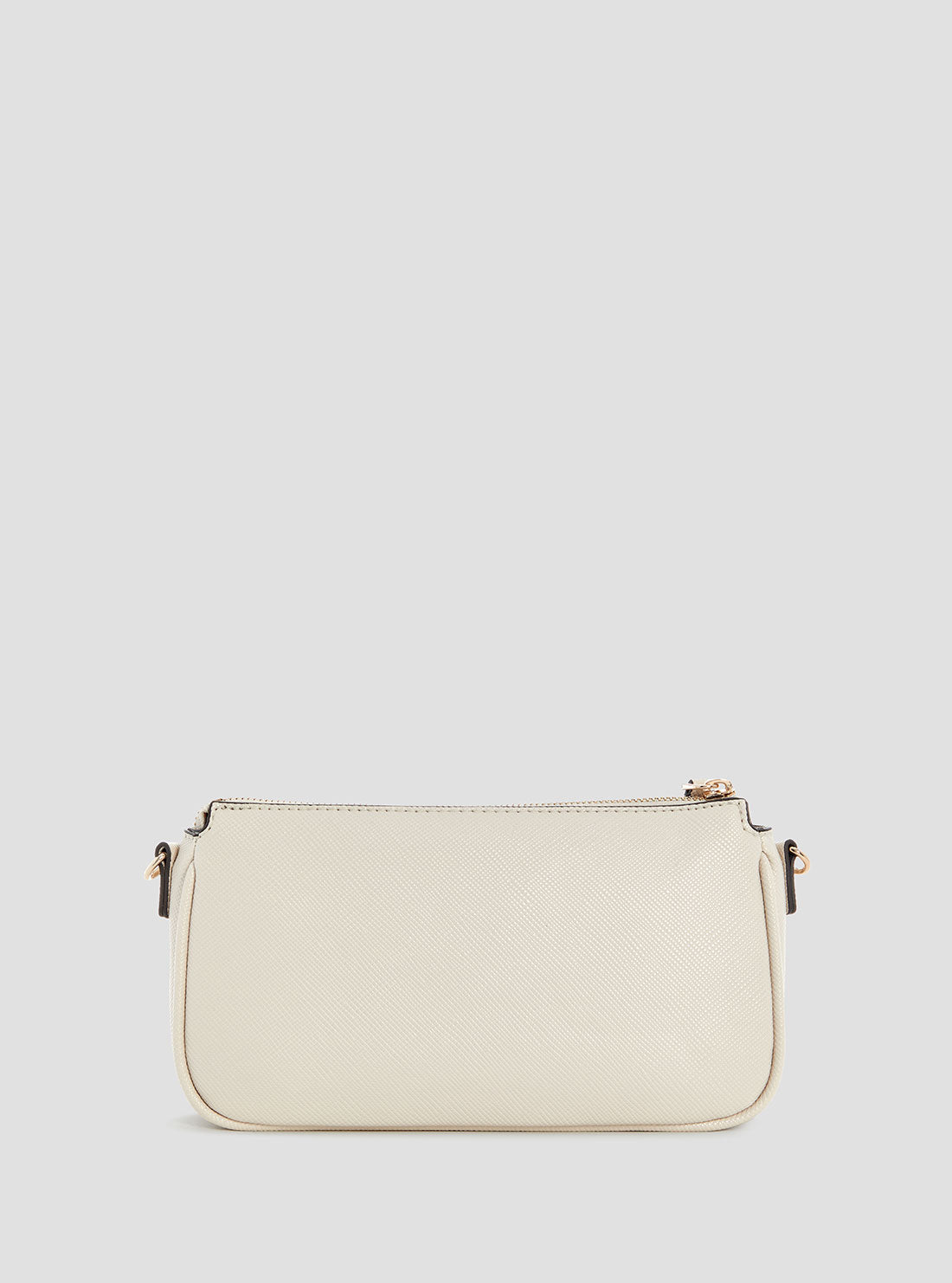 White Noelle Double Crossbody Pouch Bag