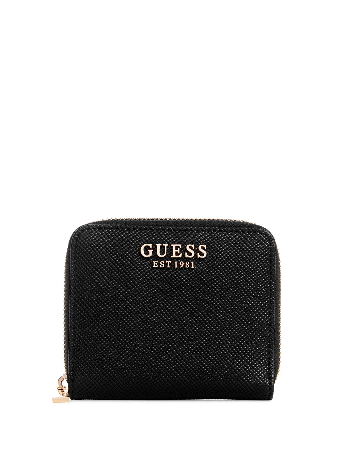 GUESS Black Laurel Small Wallet front view
