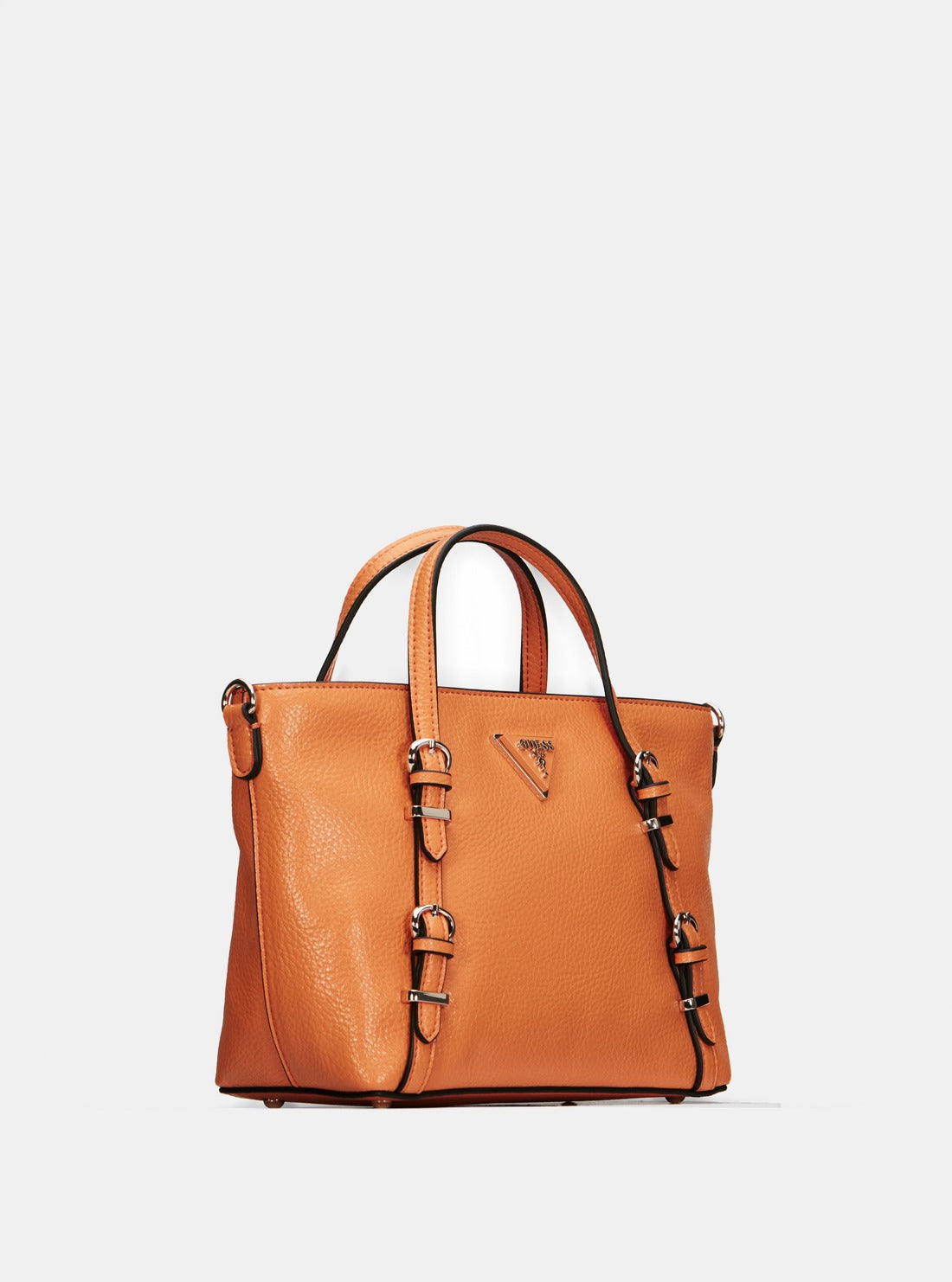 Orange Levia Mini Satchel Bag