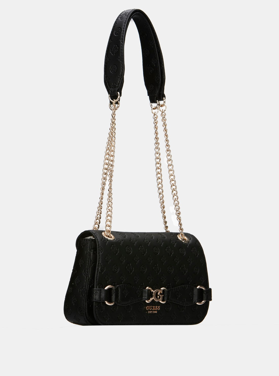 GUESS Black Arlena Crossbody Bag side view