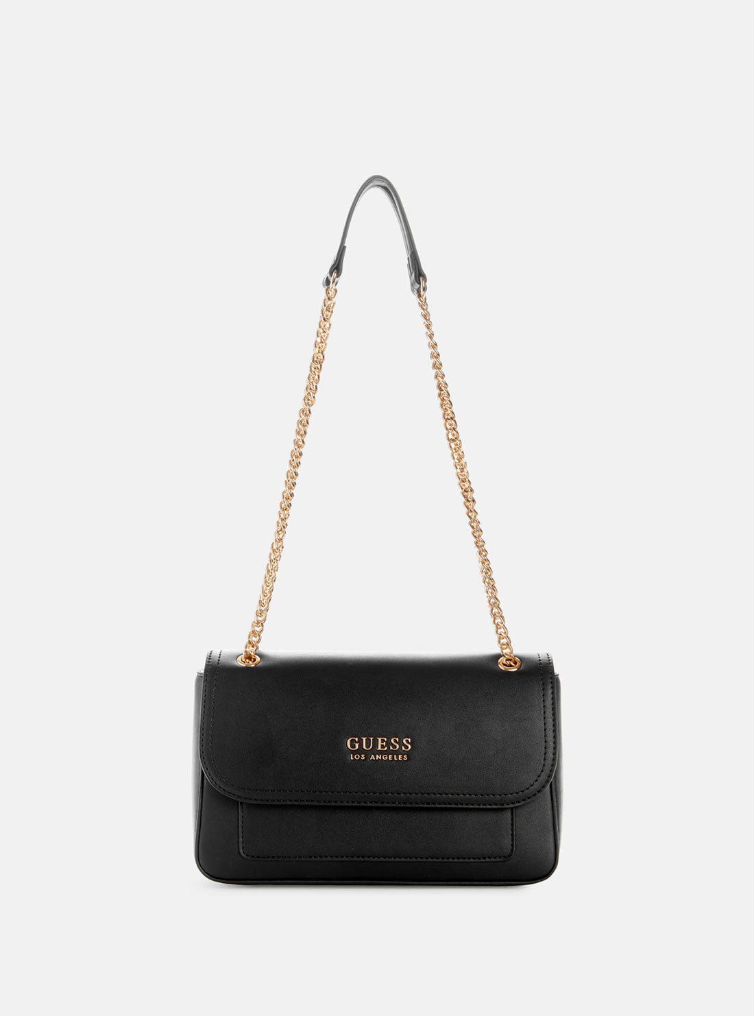 GUESS Black Berlina Crossbody Bag front view