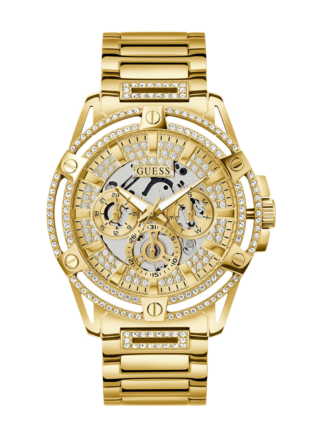 Gold King Crystal Watch