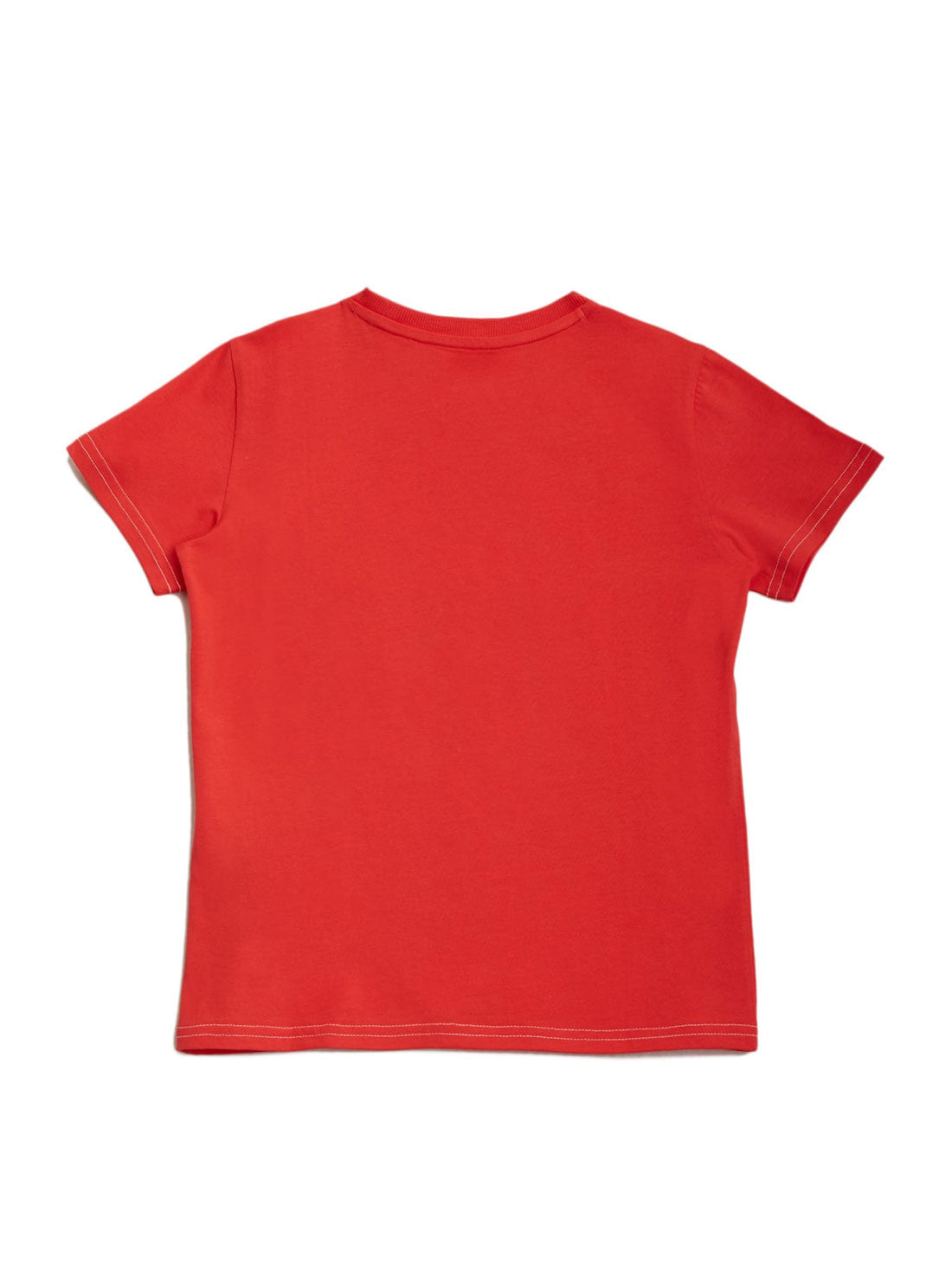 GUESS Kids Big Boy Red True American Tradition T-Shirt (7-16) L2GI00K8HM0 Back View