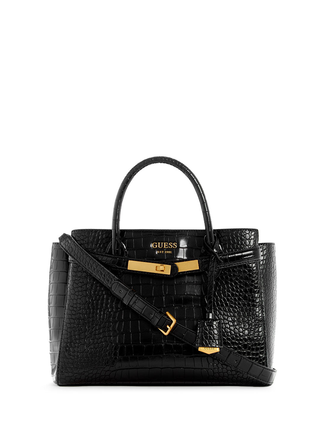 Black Enisa High Society Satchel