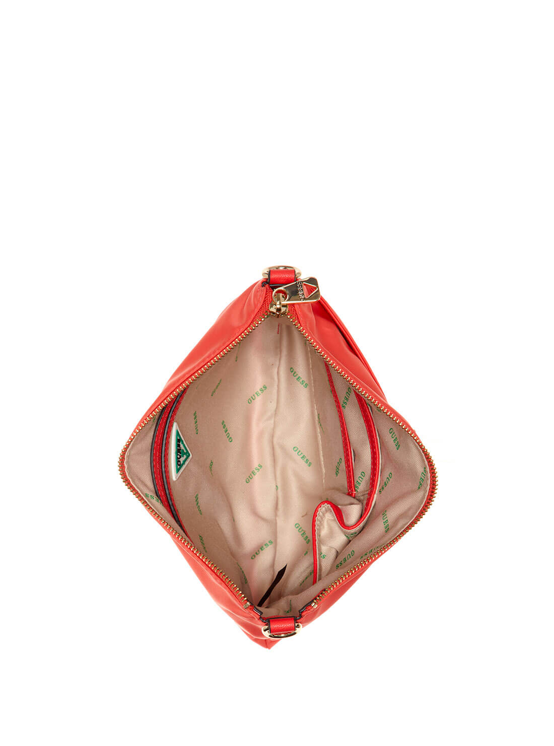 GUESS Women's Eco Red Gemma Crossbody Bag EYG839514 Inside View