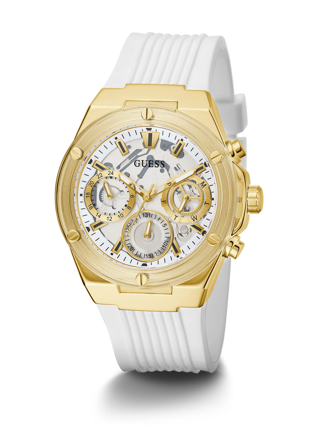 White Gold Athena Watch