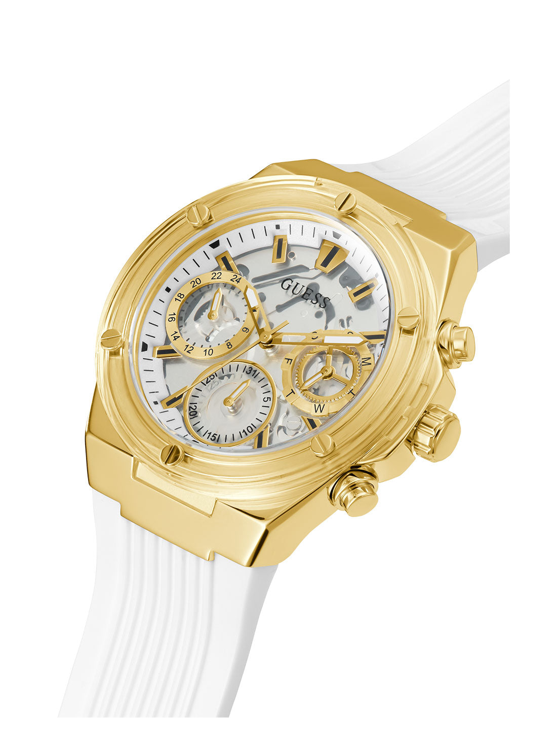 White Gold Athena Watch