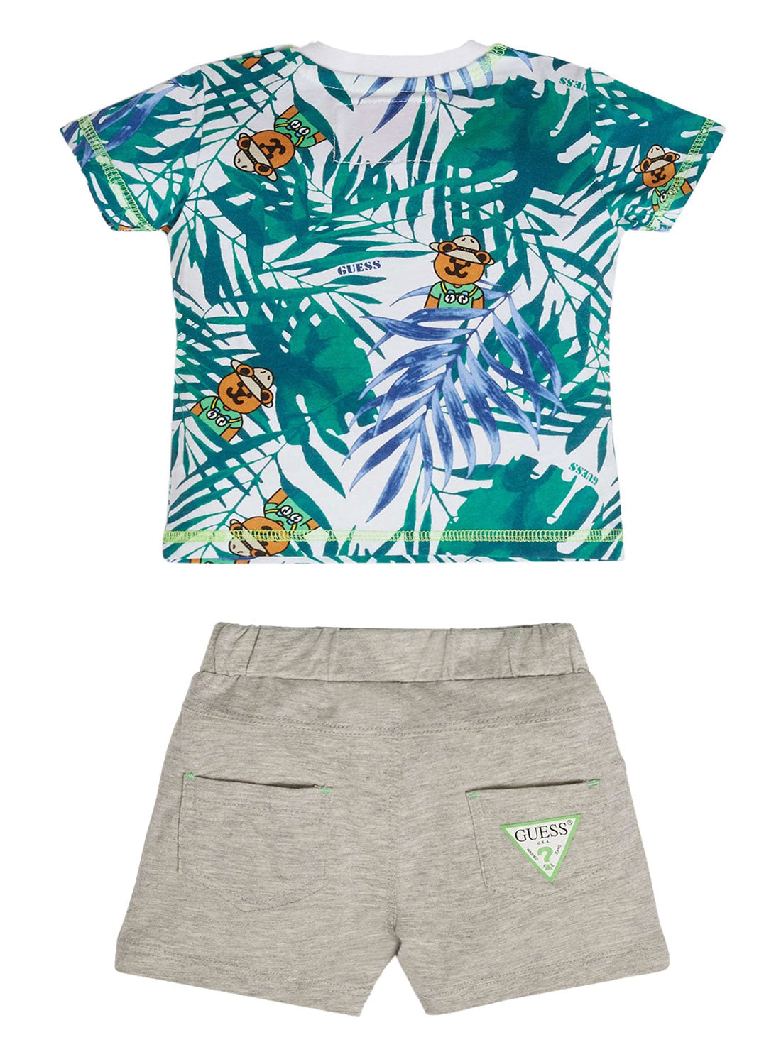 GUESS Baby Boy Tropical T-Shirt And Shorts 2-Piece Set (3-18m) I2GG00K8HM3 Back View