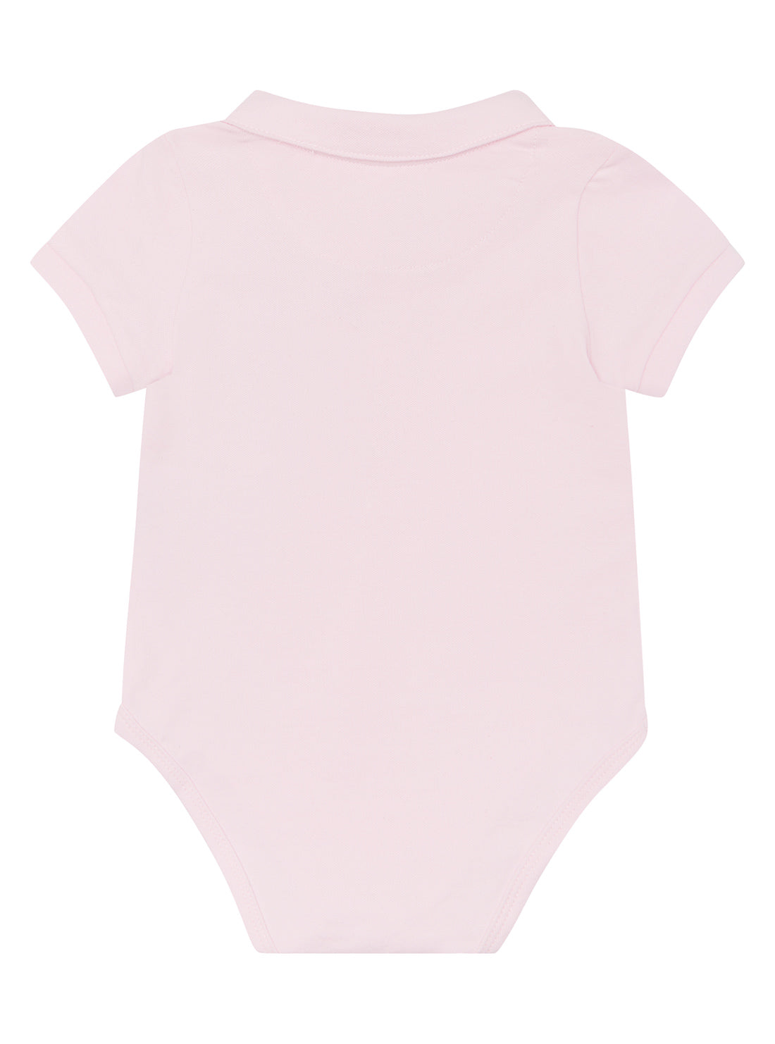 GUESS Baby Girl Pink Bear Logo Polo Onesie (0-12m) H2RW05KACT0 Back View