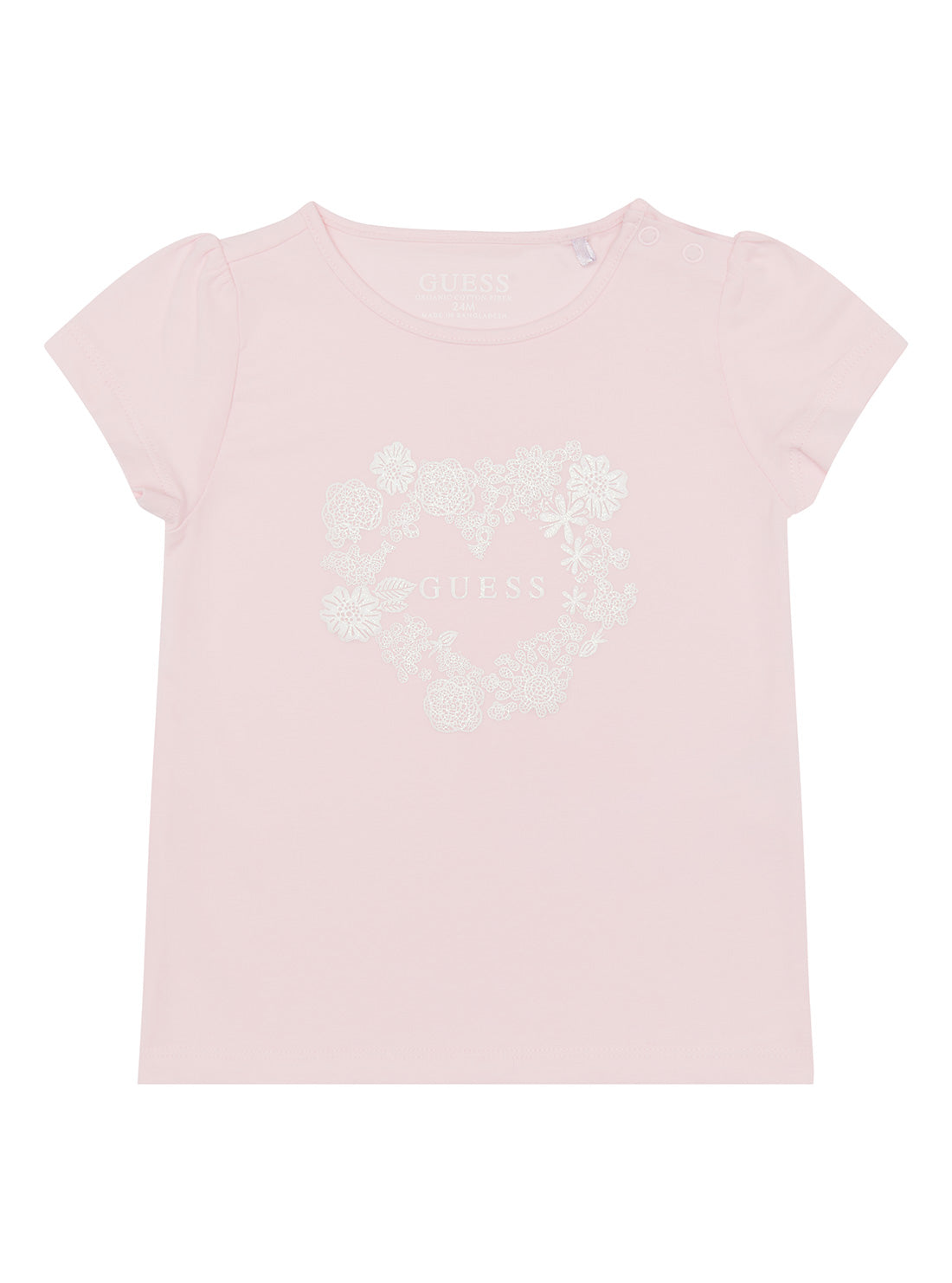 Pink Flower Logo T-Shirt (6-24m)