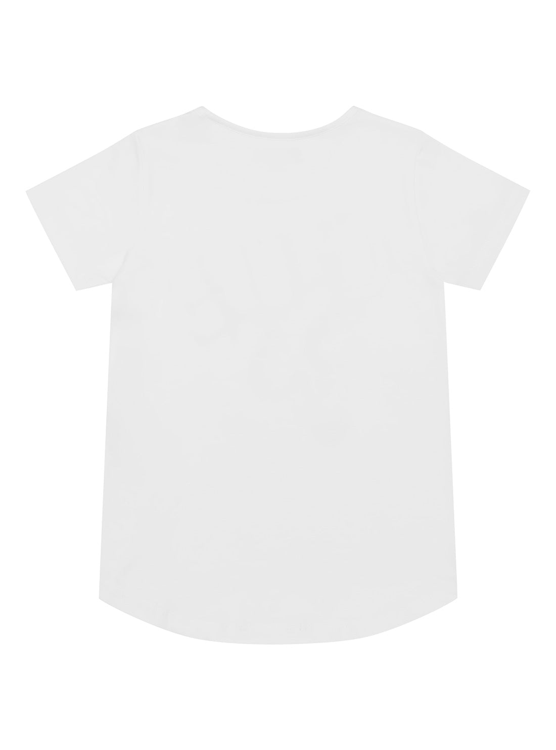 GUESS Baby Girl White Ombre Logo T-Shirt (6-24m) A2GI05K6YW1 Back View