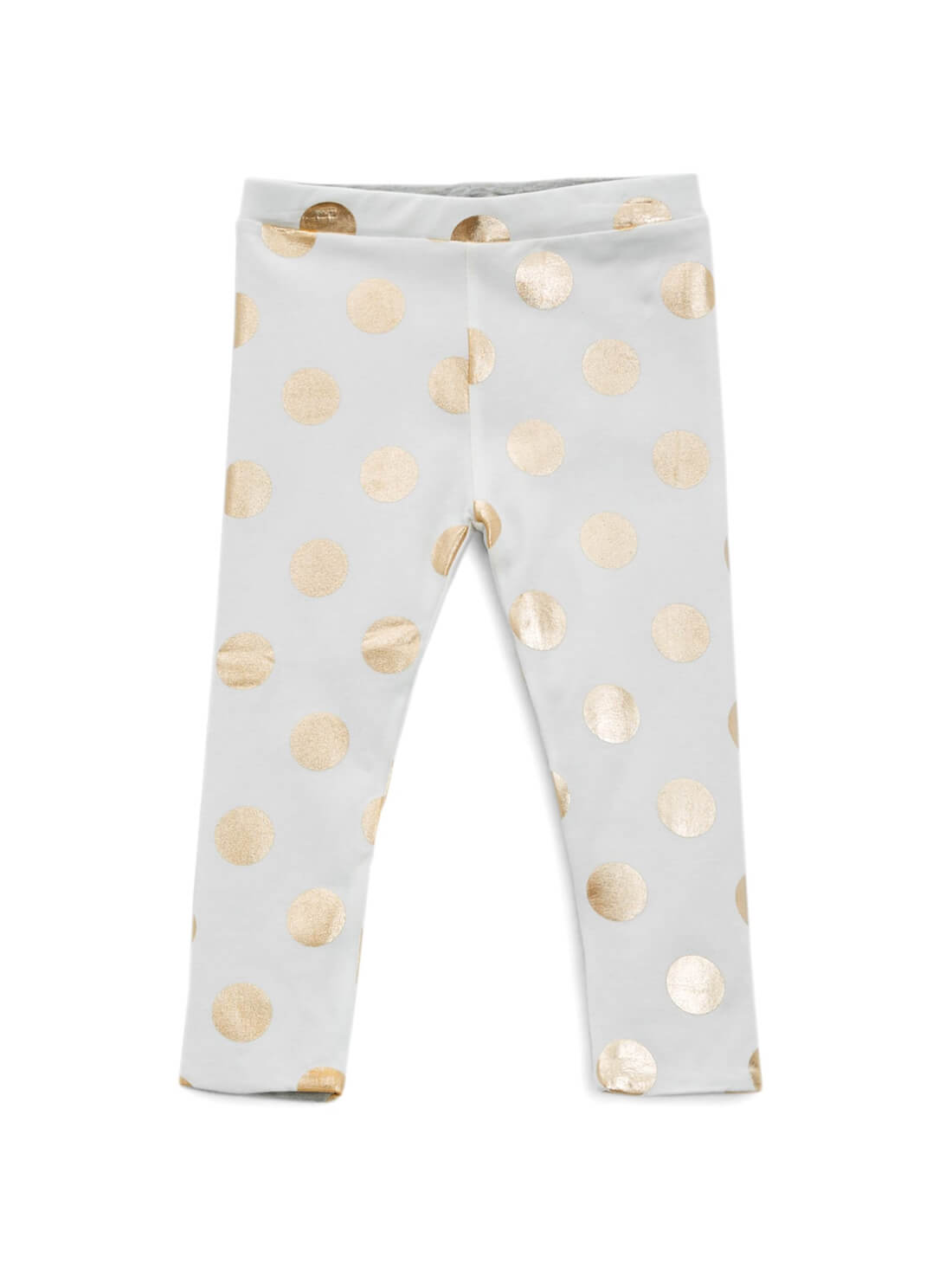 GUESS Beige Girls Reversible Leggings (2-7) Front View