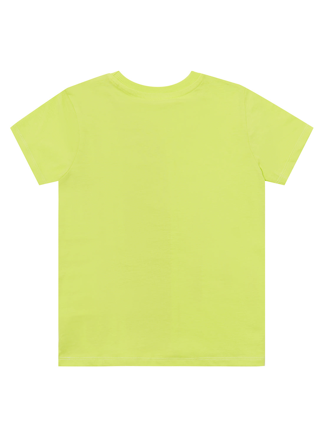GUESS Big Boy Yellow Logo Print T-Shirt (2-7) N2BI00I3Z13 Back View