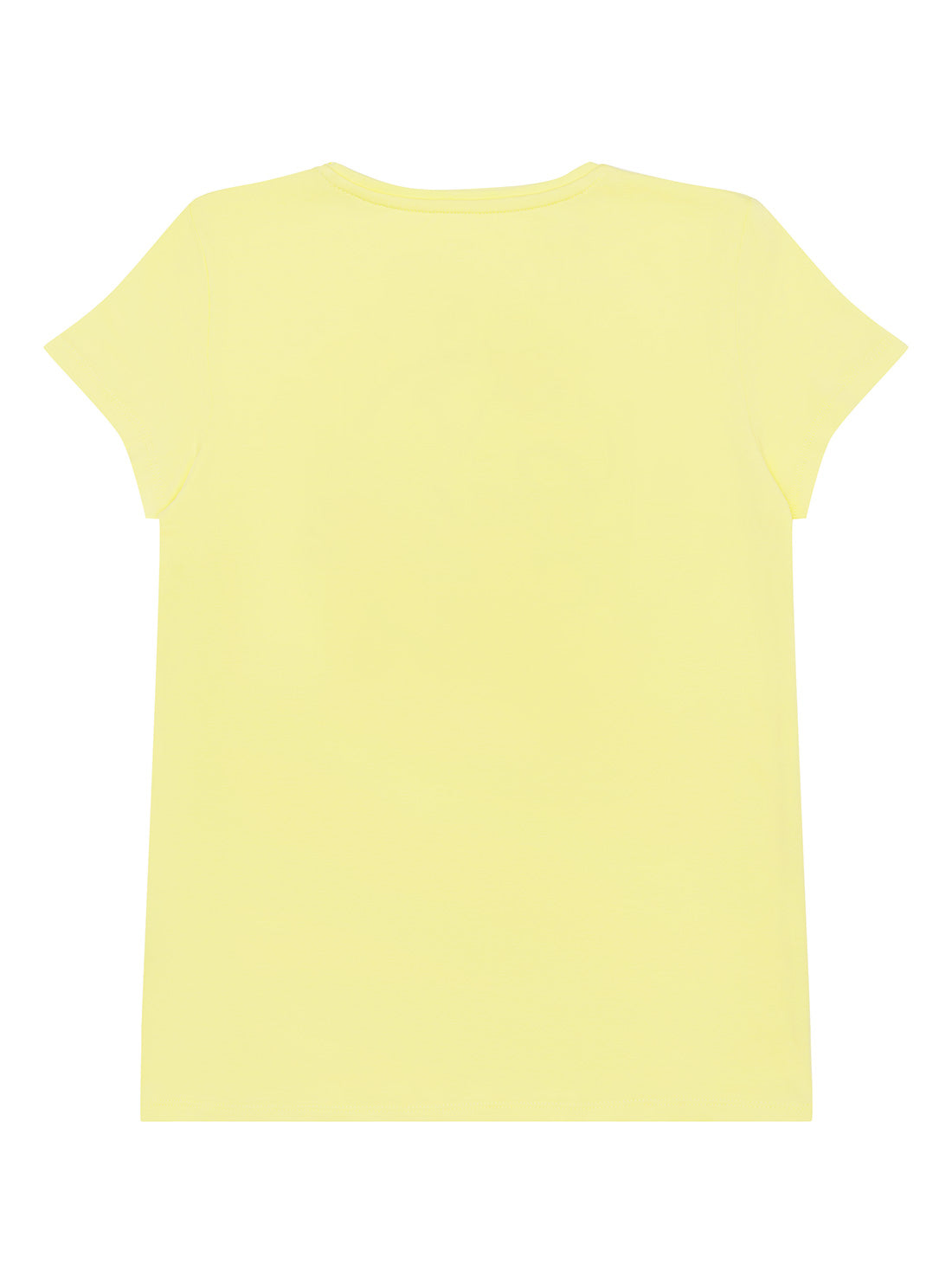 Yellow Guess 81 Heart Logo T-Shirt (7-16)