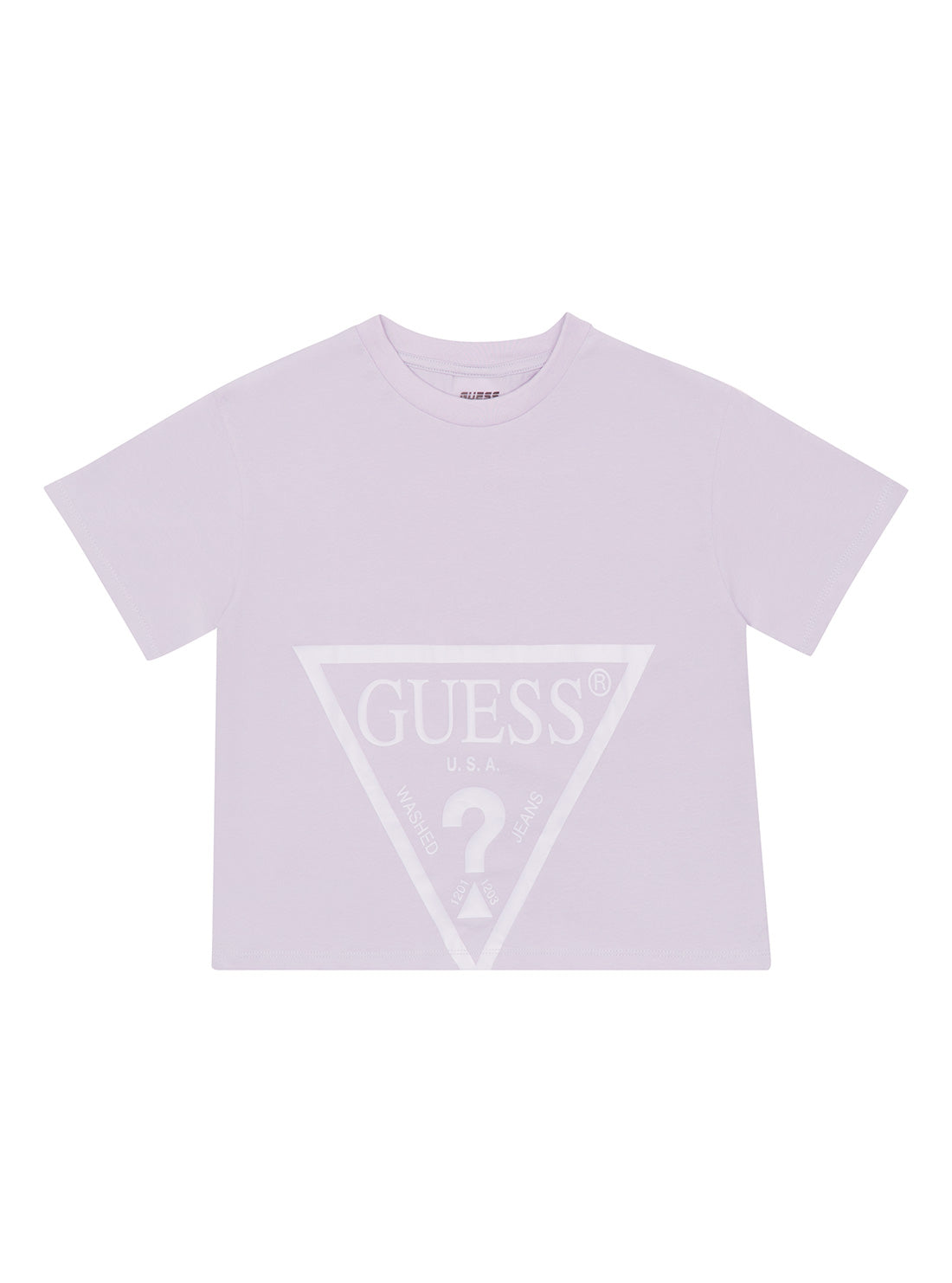 Purple Logo Print T-Shirt (8-16)