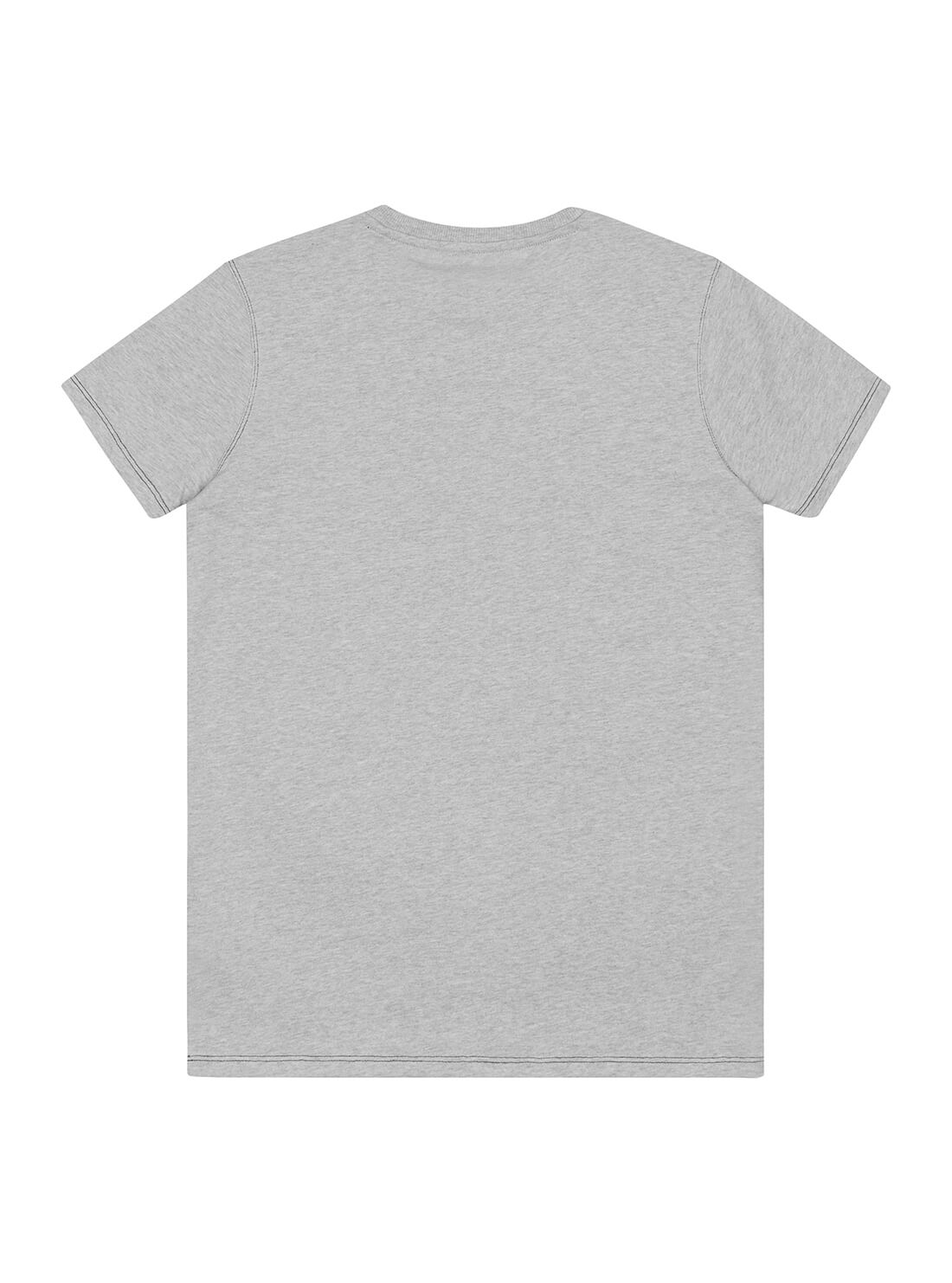 GUESS Big Boy Grey Graphic Double Logo T-Shirt (7-16) L1BI14I3Z11 Back View