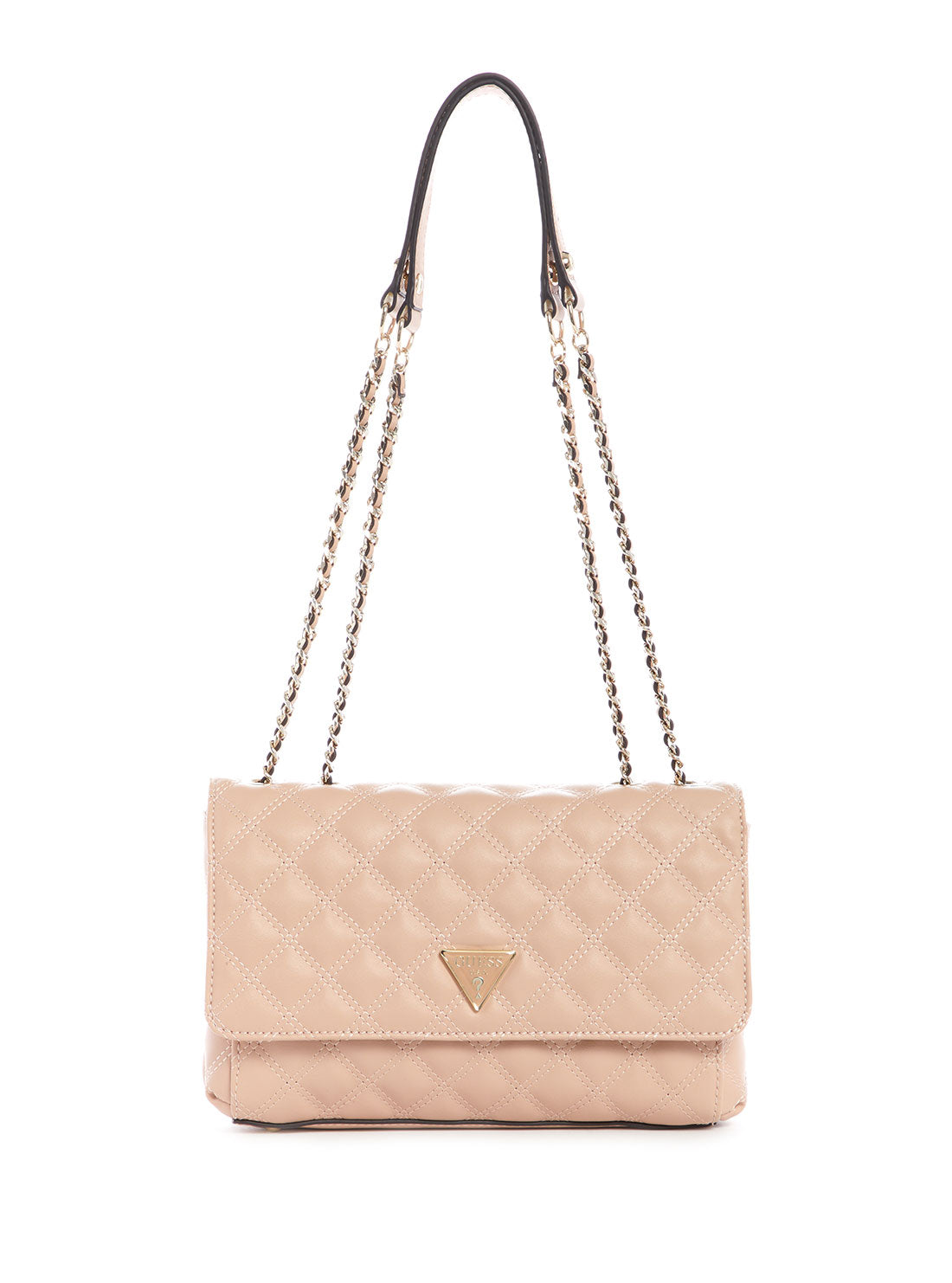 Rose Gold Cessily Convertible Crossbody Flap