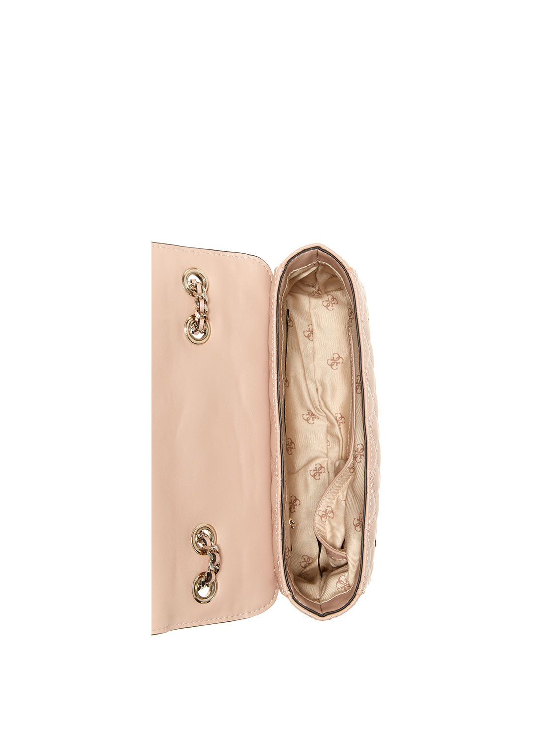 Rose Gold Cessily Convertible Crossbody Flap