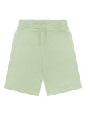 GUESS Little Boy Green Active Logo Shorts (2-7) N2GD15KB4O0 Front View