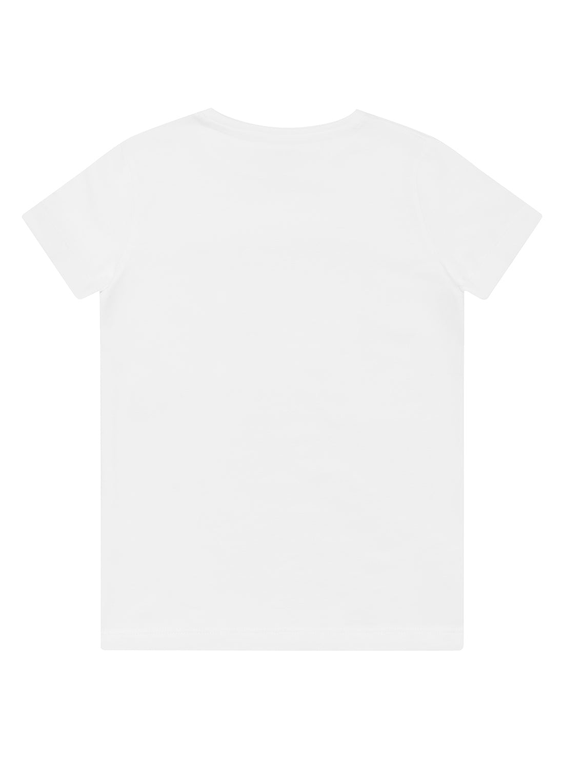 GUESS Little Girl White Leopard Logo T-Shirt (2-7) K2YI14K6YW1 Back View