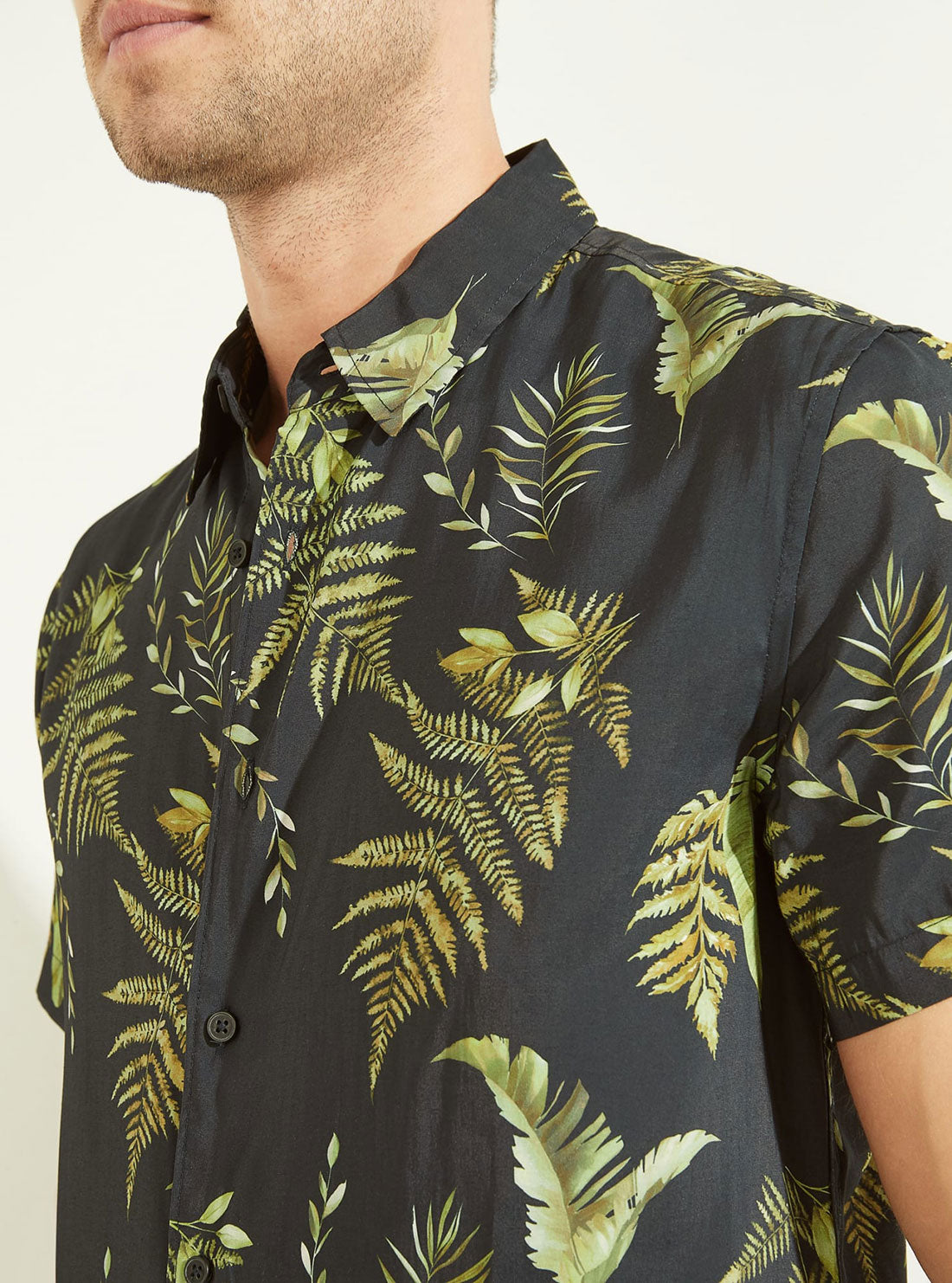 Eco Phoenix Palm Print Shirt