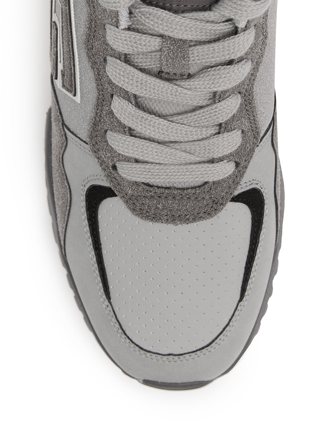 Grey Shazz Low Top Sneakers