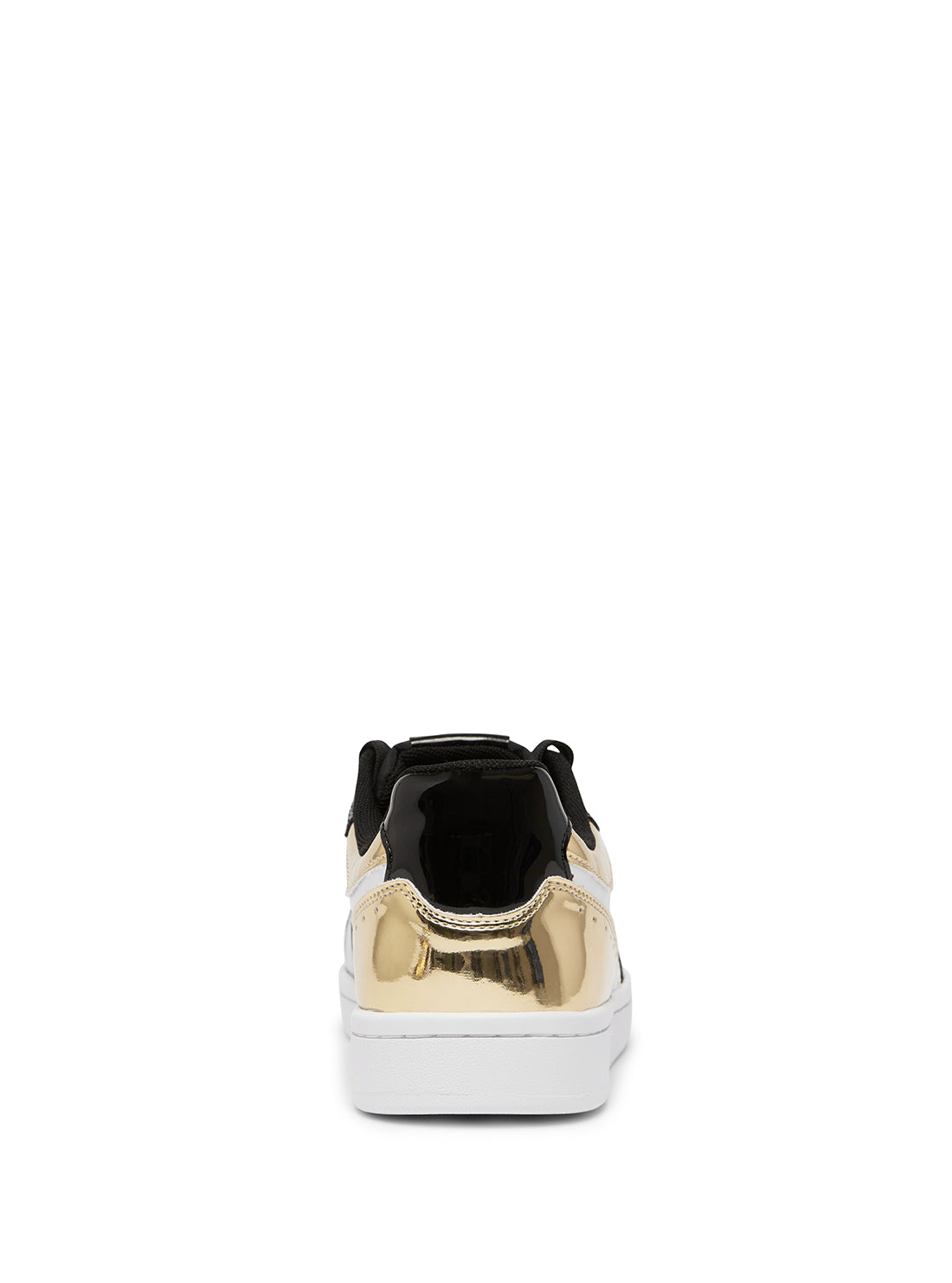 GUESS Men's Leazy Gold Low Top Sneakers LEAZY Back View