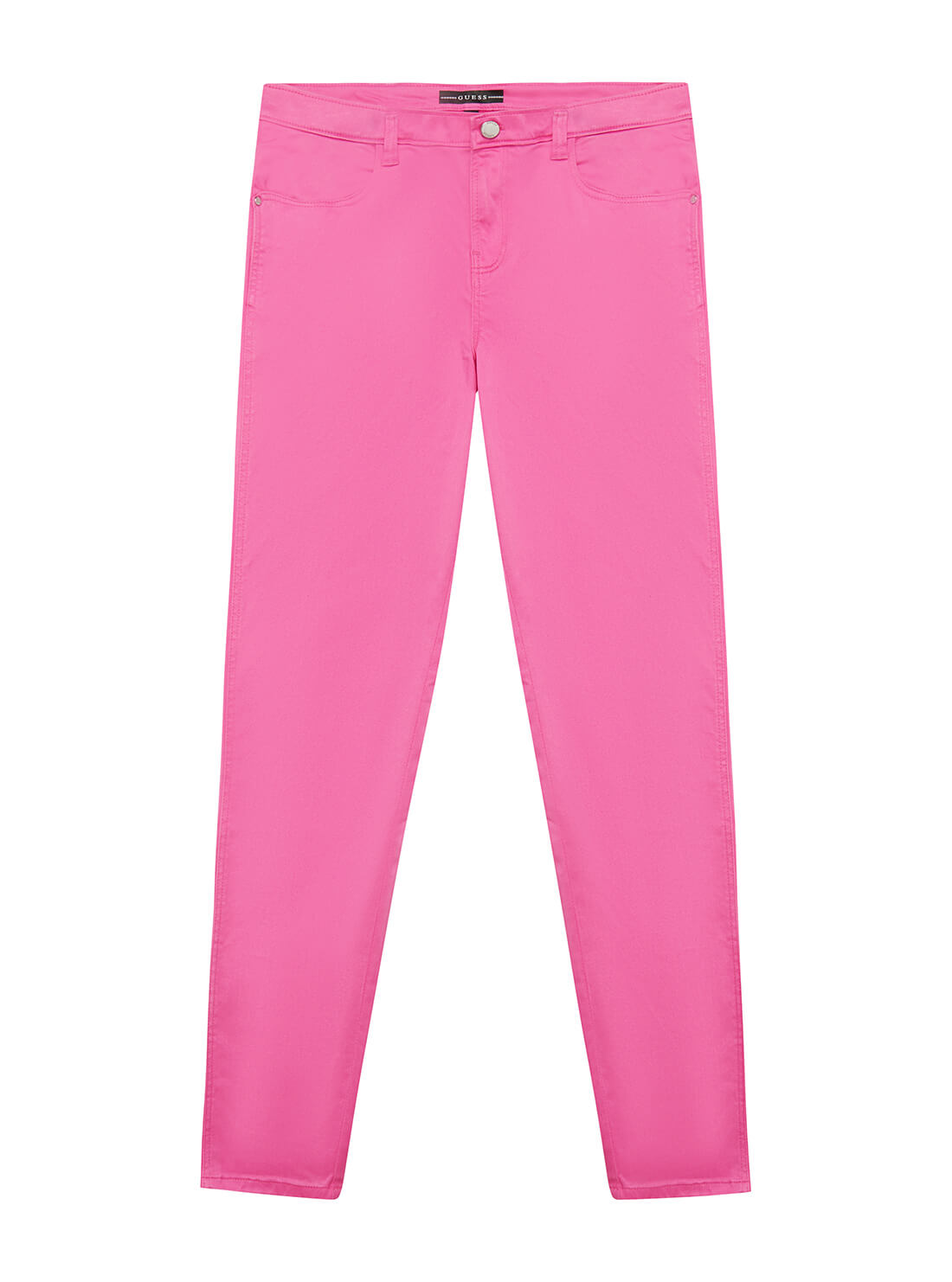 GUESS Big Girls Pink Stretch Pants (7-16) J1YB05WB7X0 Front View