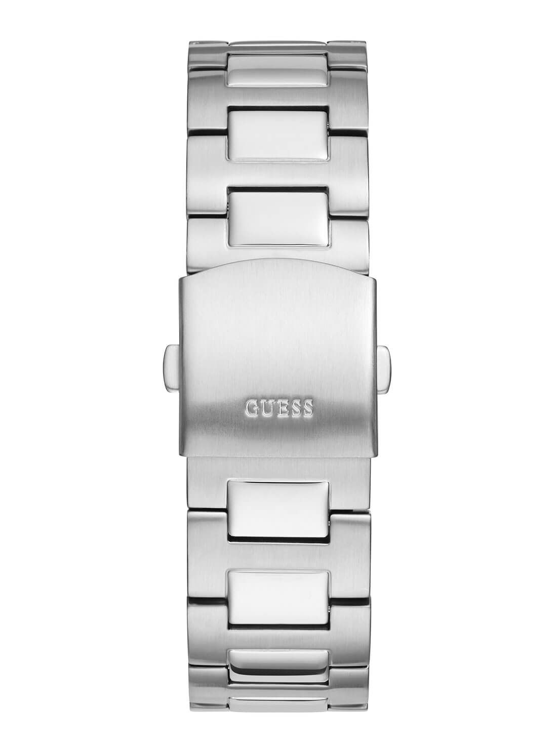 GUESS Mens Silver Track Watch GW0426G1 Back View