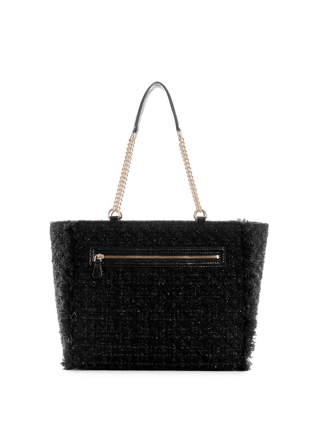 GUESS Women's Black Adam Tote Bag BT869423 Back View