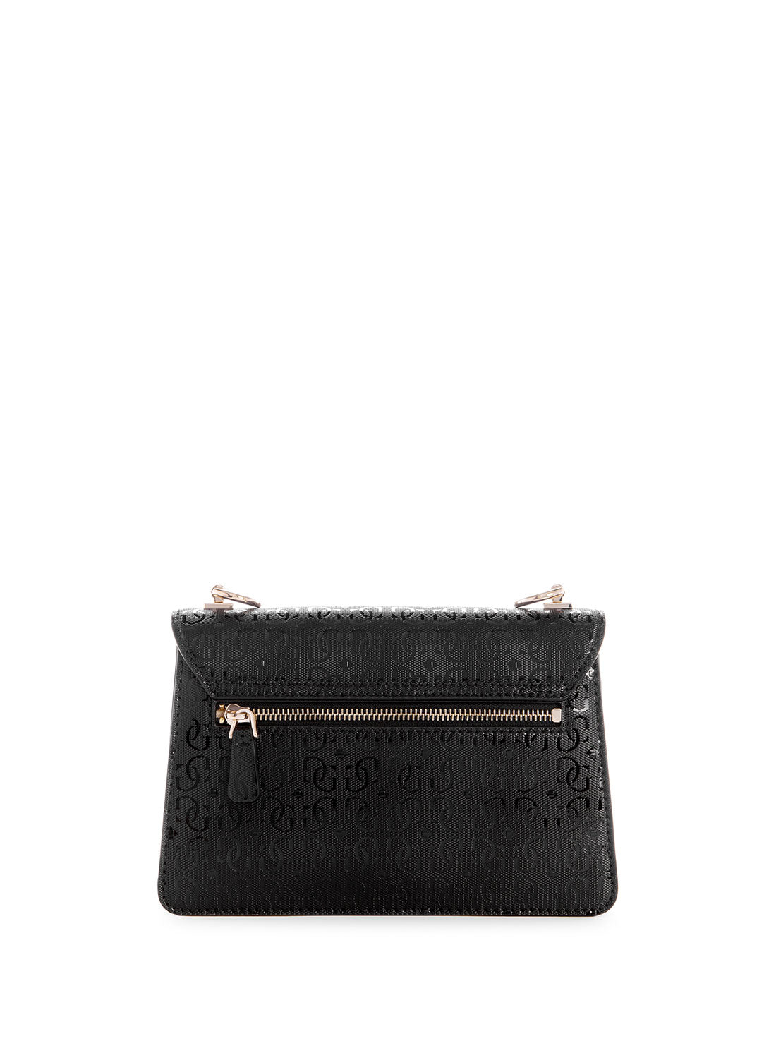 GUESS Women's Black Alexie Crossbody Bag GG841619 Back View