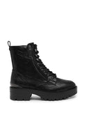 GUESS Women's Black Fearne Boots FEARNE side View