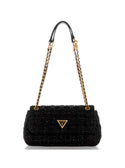 GUESS Women's Black Giully Crossbody Bag TB874821 Front View