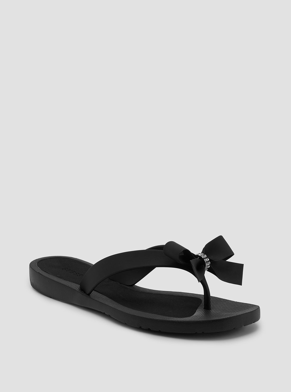 Black Tutu Bow Sandals