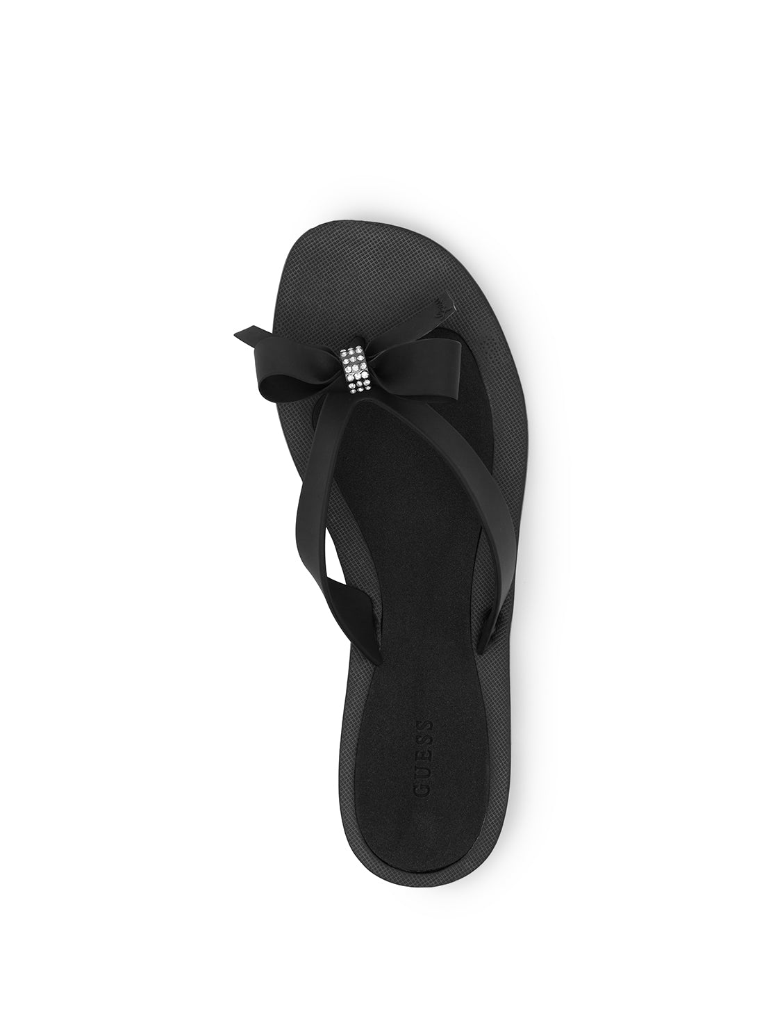 Black Tutu Bow Sandals