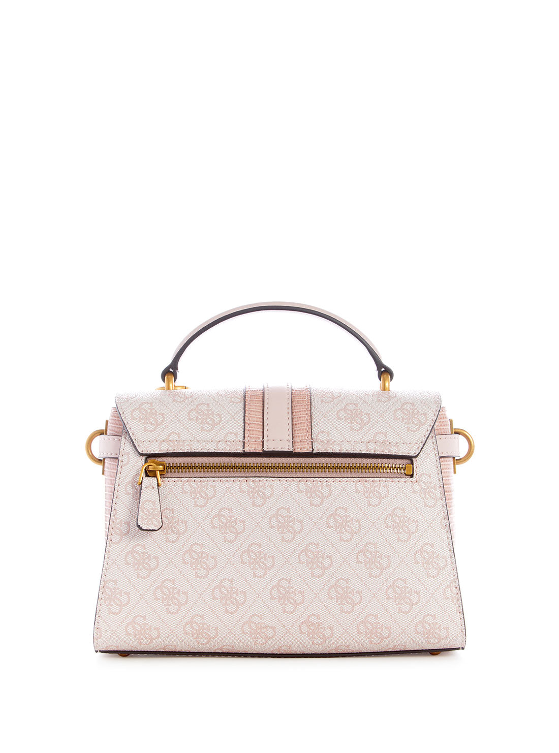 GUESS Women's Blush Logo Ginevra Crossbody Bag SB867520 Back View