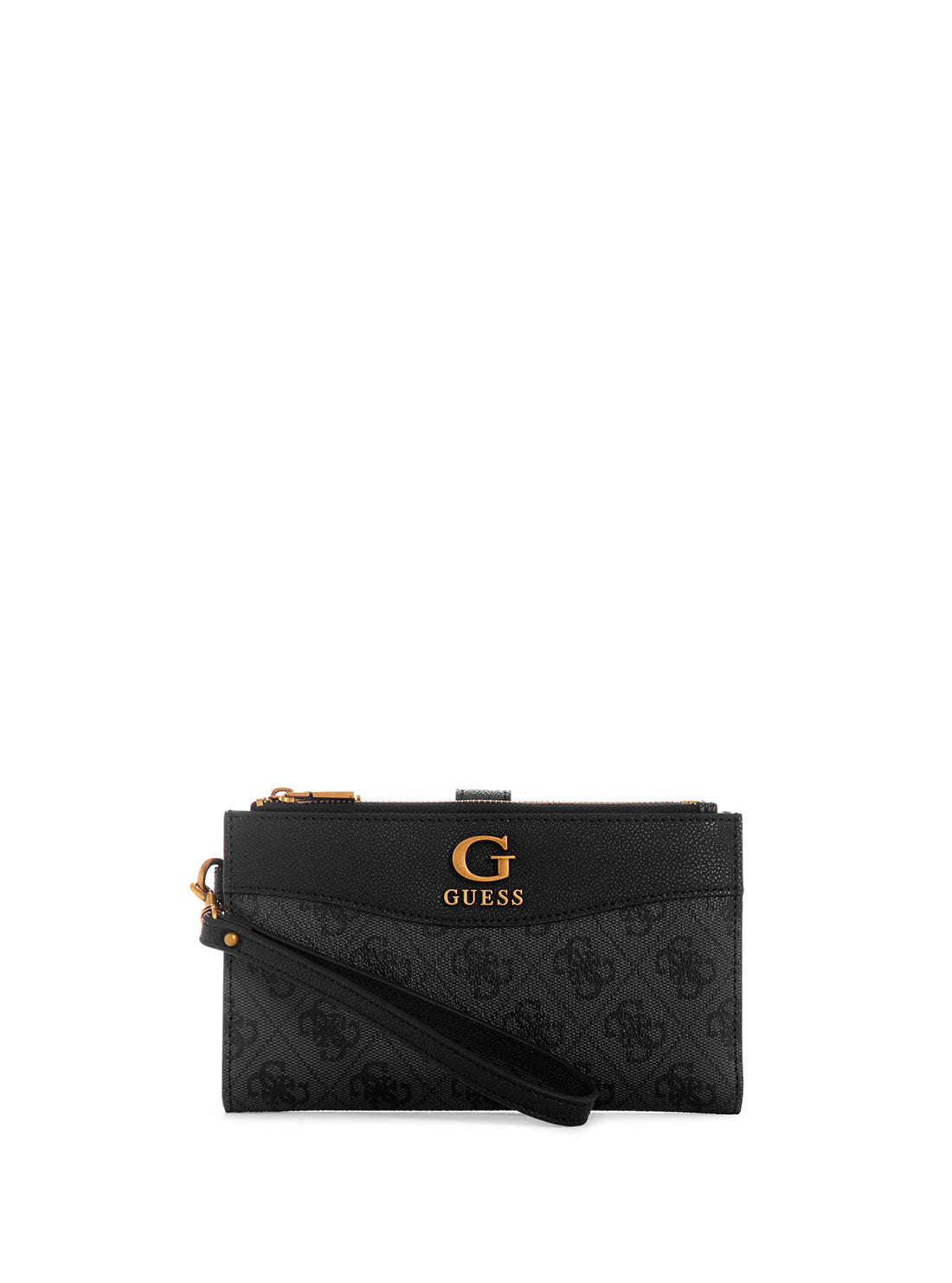 GUESS Women's Coal Logo Nell Organiser Wallet SB873557 Front View