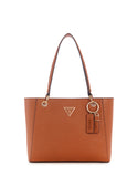 GUESS Women's Cognac Noelle Small Noel Tote Bag ZG787924 Front View