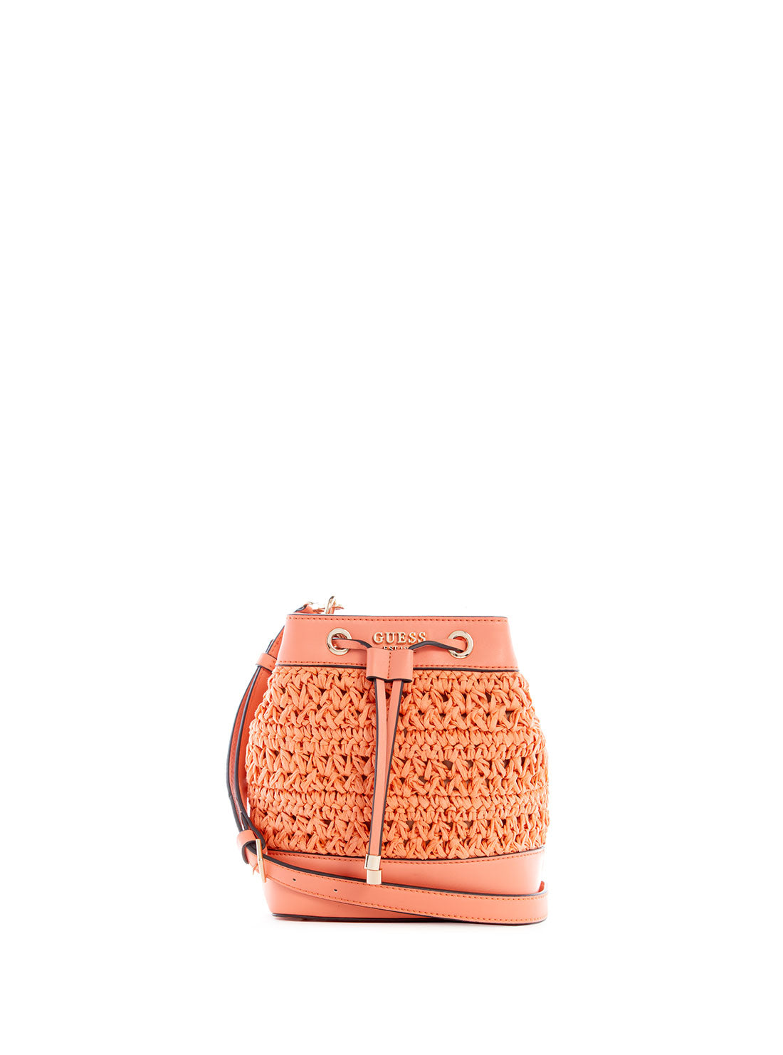 GUESS Women's Coral Liguria Bucket Bag WG869604 Front View
