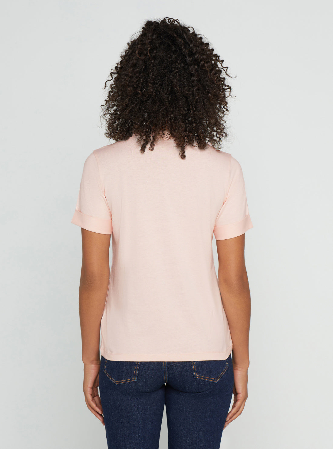 GUESS Women's Eco Pink Gisela T-Shirt W2BI08I3Z14 Back View
