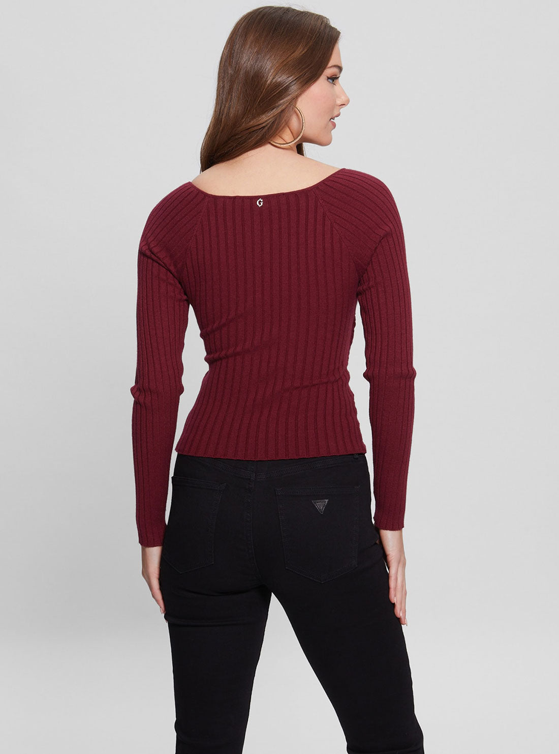 Eco Pink Sabine Knit Top