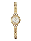 GUESS Women's Gold Angelic Glitz Watch W0135L2 Front View
