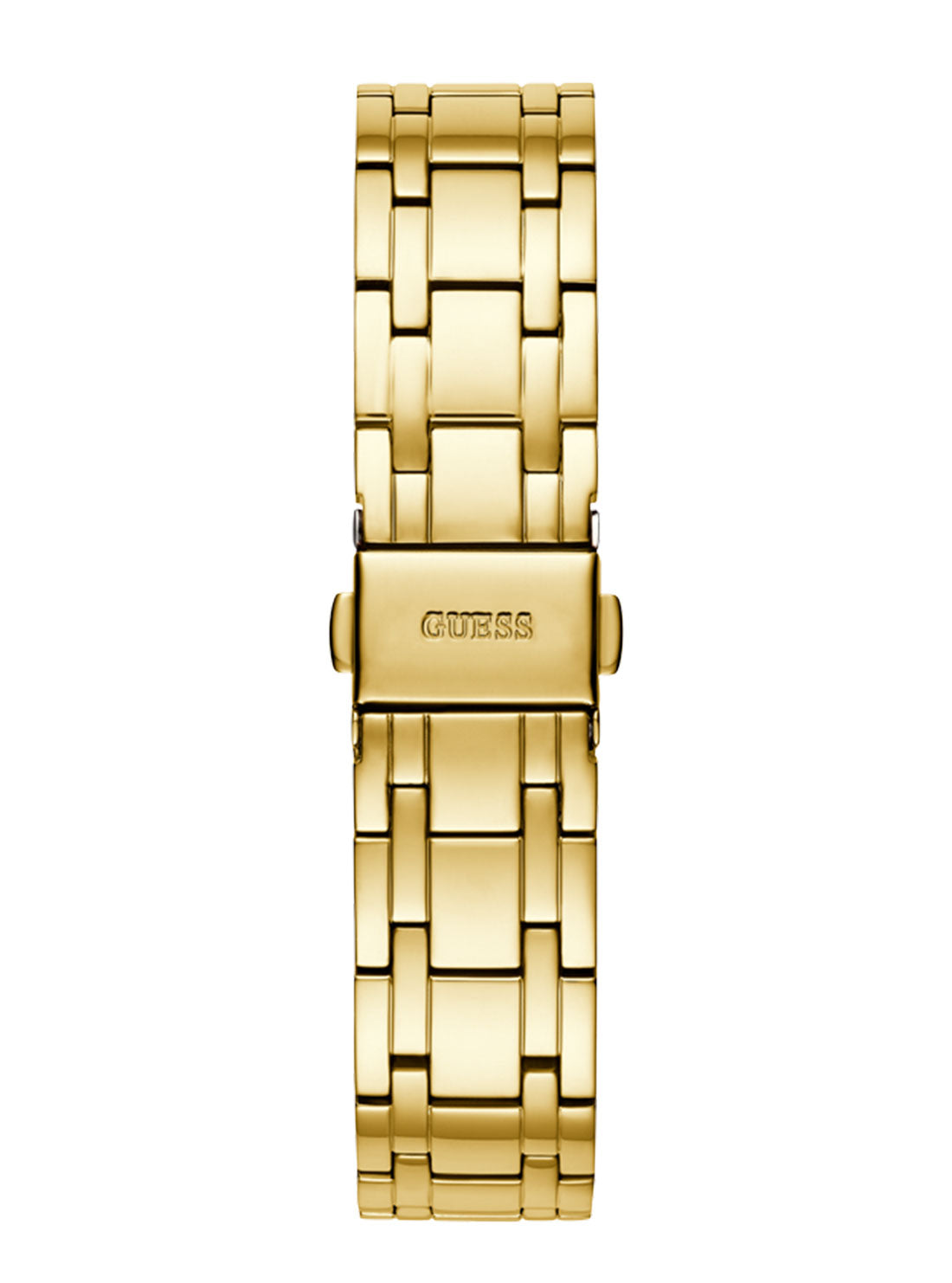 GUESS Women's Gold Cosmo Green Crystal Watch GW0033L8 Back View