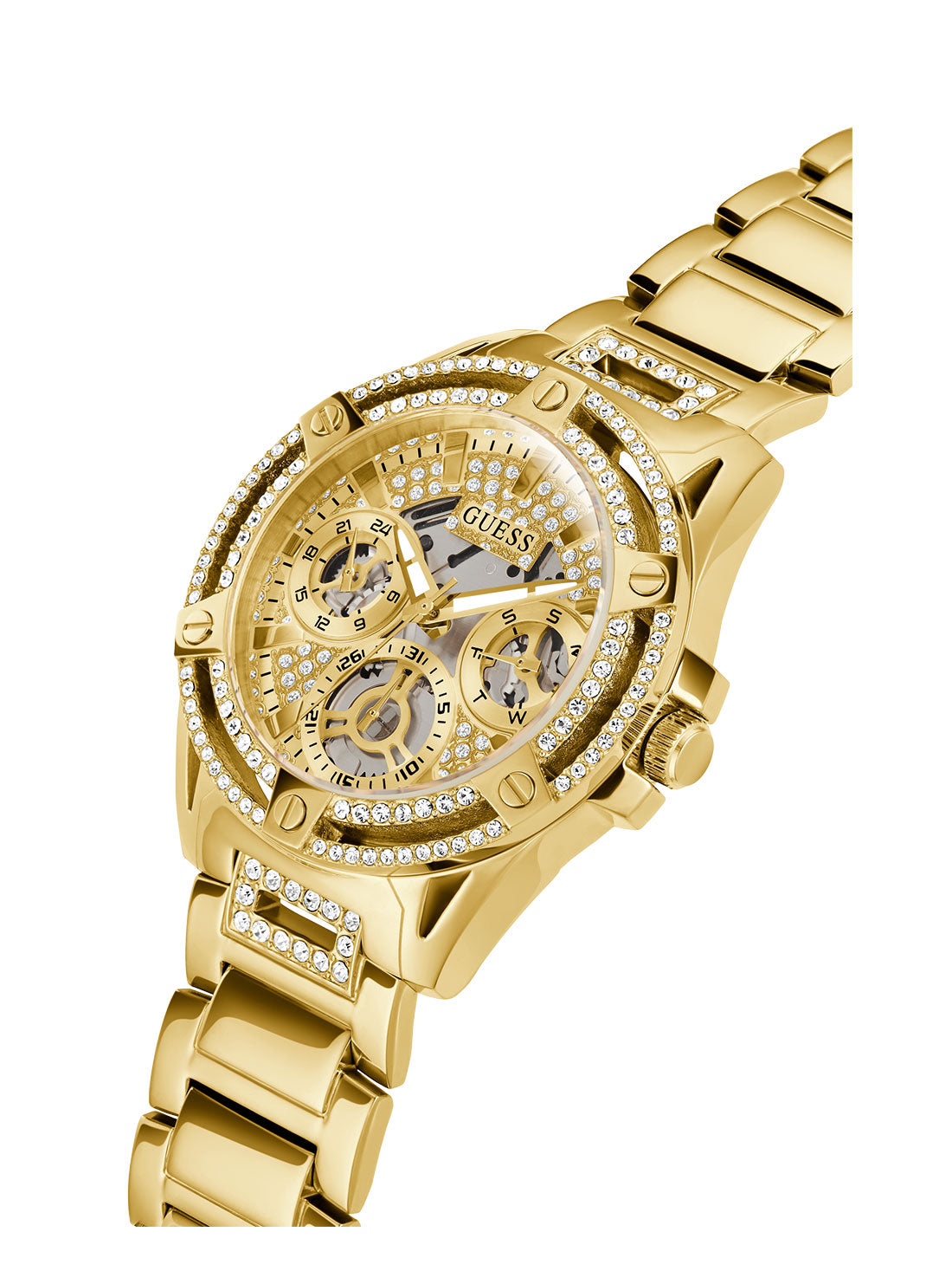 Gold Crystal Queen Watch