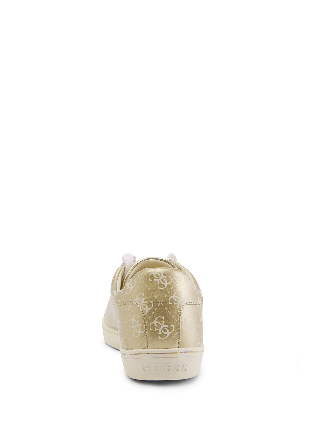 Gold Rosalia Ombre Logo Low Top Sneakers