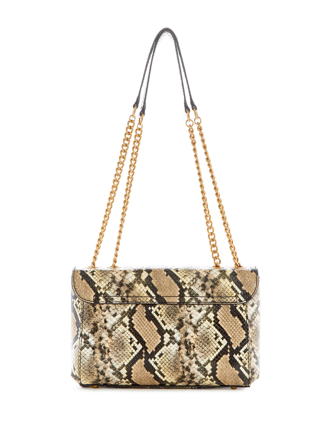 GUESS Women's Natural Python Nell Crossbody Bag KB867821 Back View