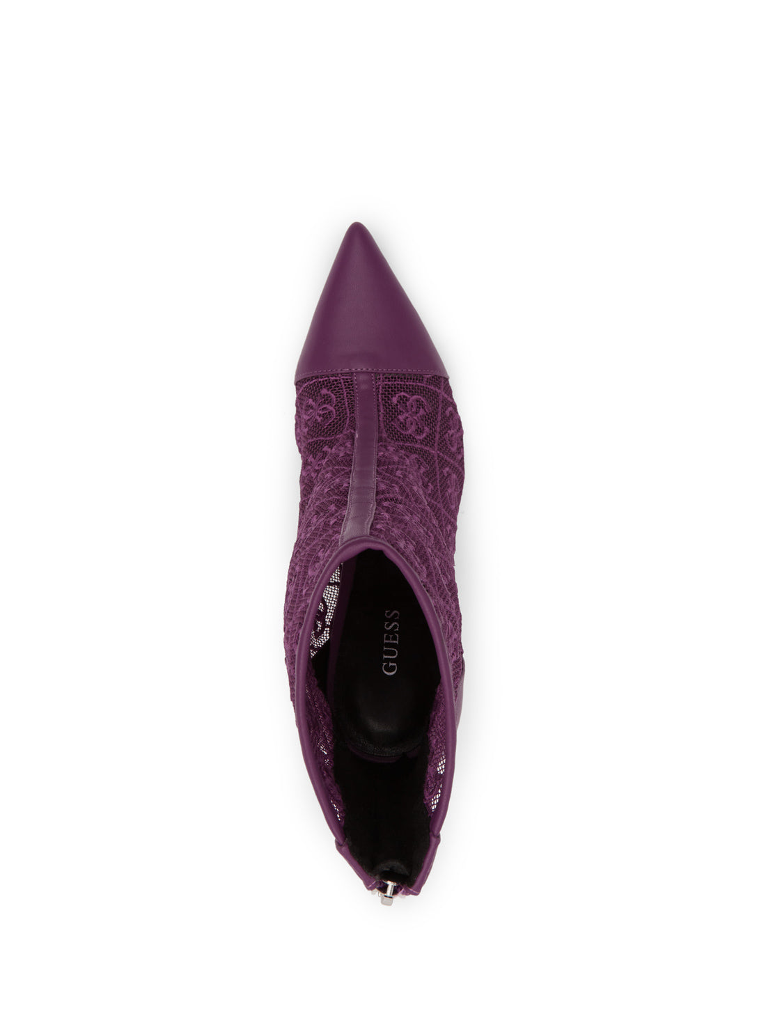 GUESS Women's Purple Sinthy Logo Boots SINTHY Top View