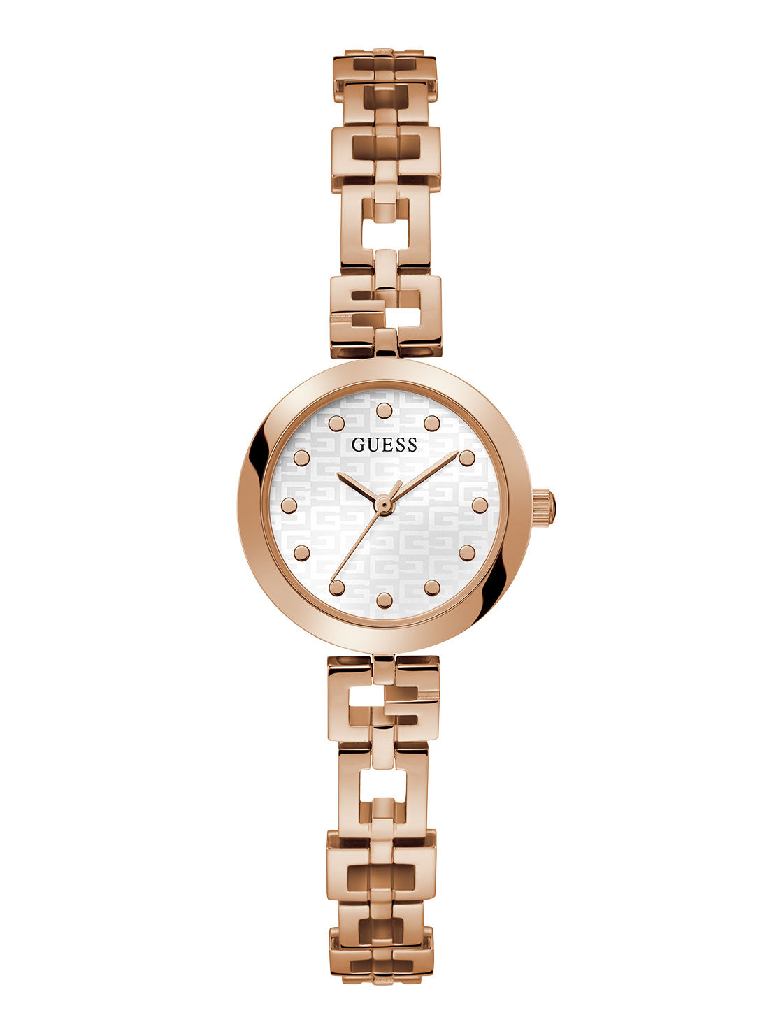 GUESS Women's Rose Gold Lady G Watch GW0549L3 Front View