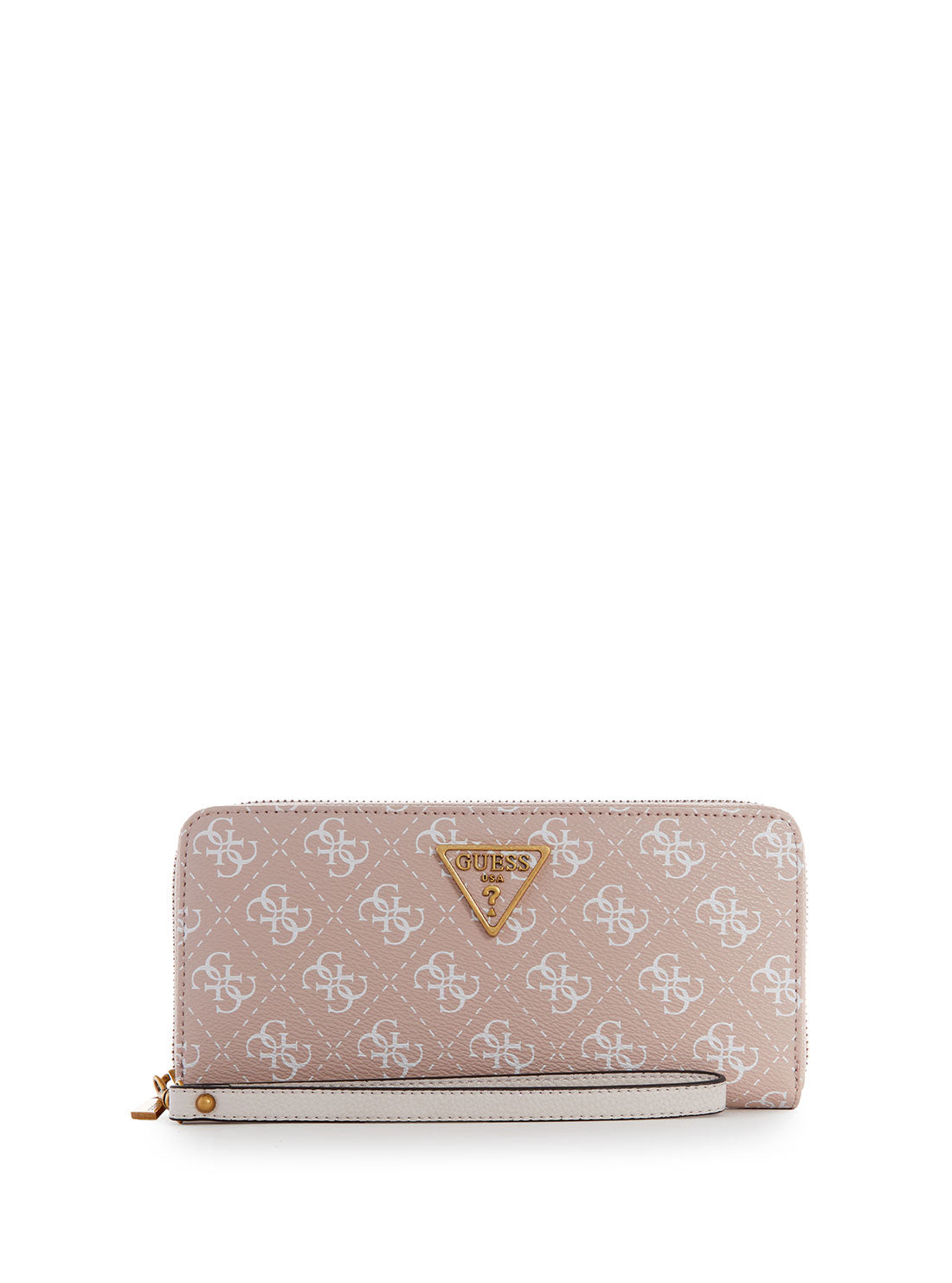 GUESS Women's Rose Logo Laurel Large Wallet QB850046 Front View