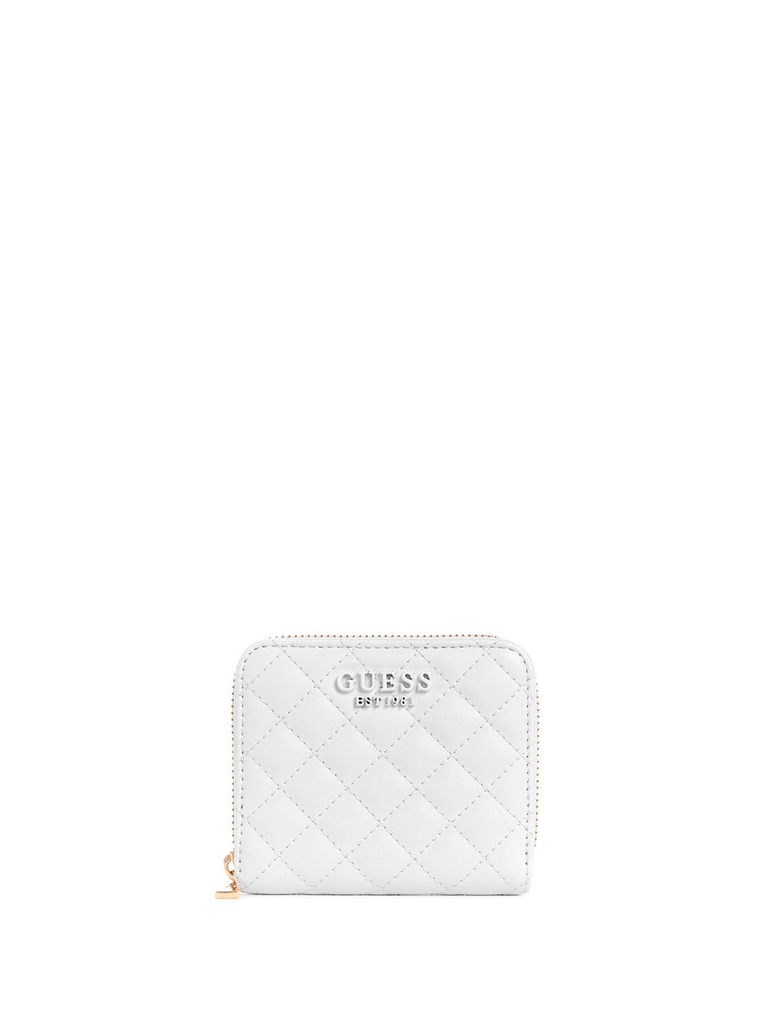 White Rue Rose Small Wallet